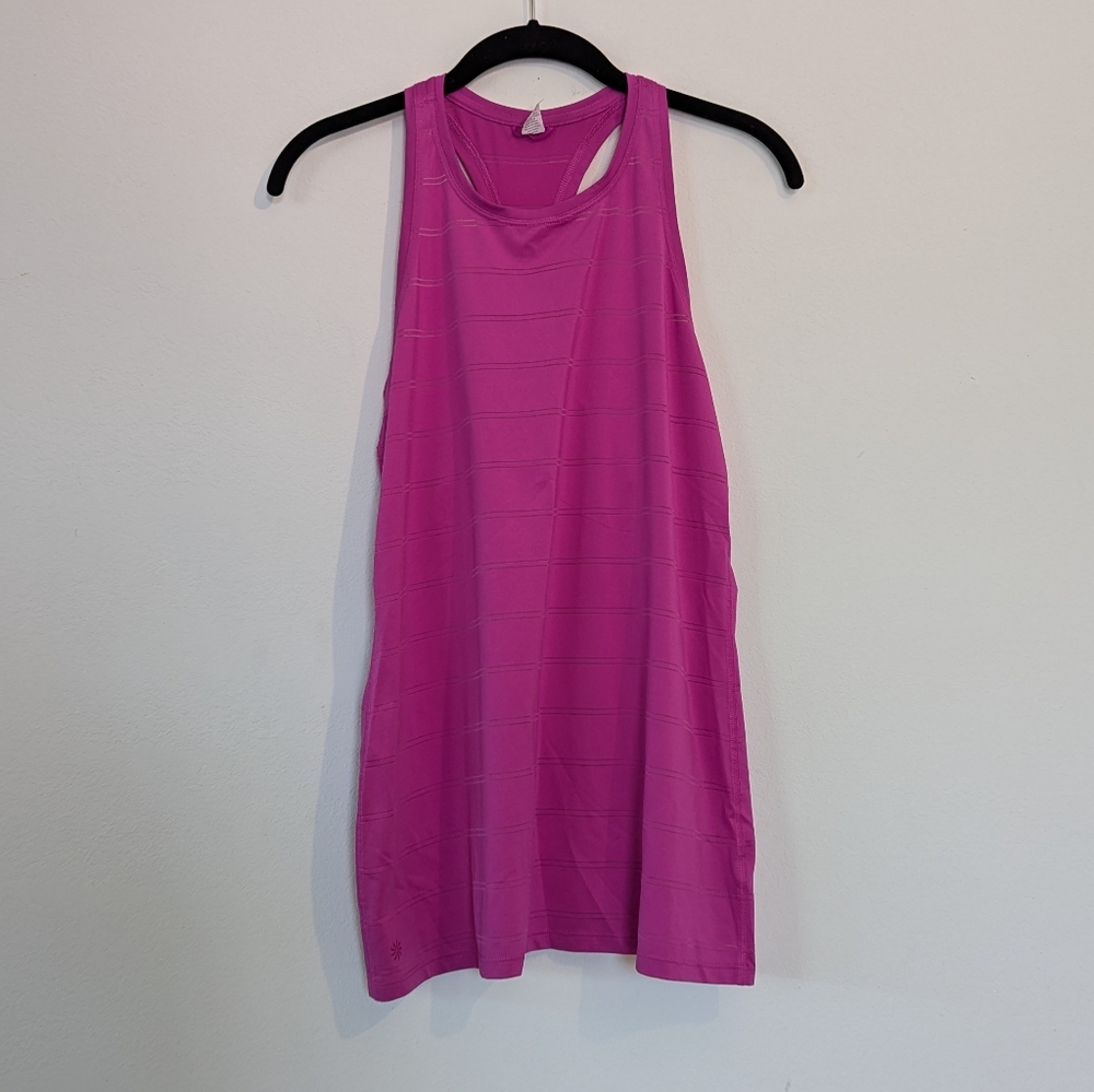 Athleta Pink Racerback Tank Top Size Small